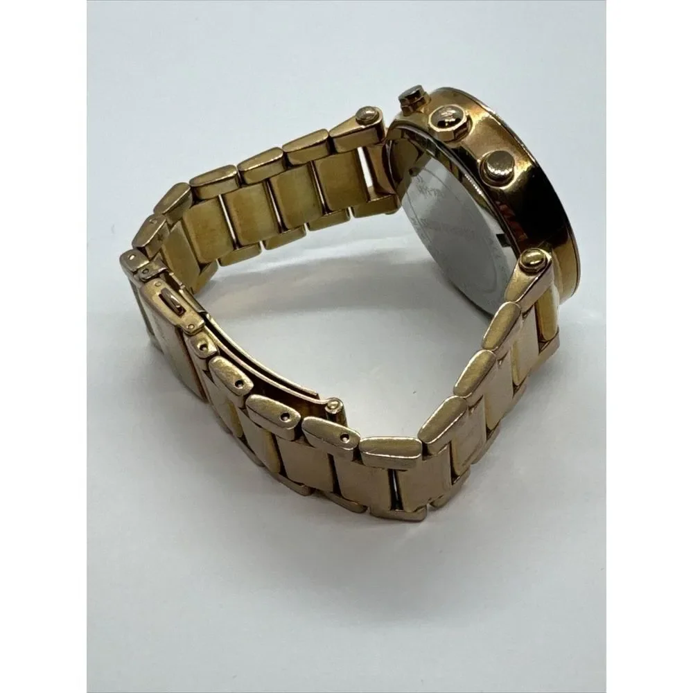 Michael Kors Parker MK5491 Women's Gold Stainless Steel Analog Dial Watch JNA450
